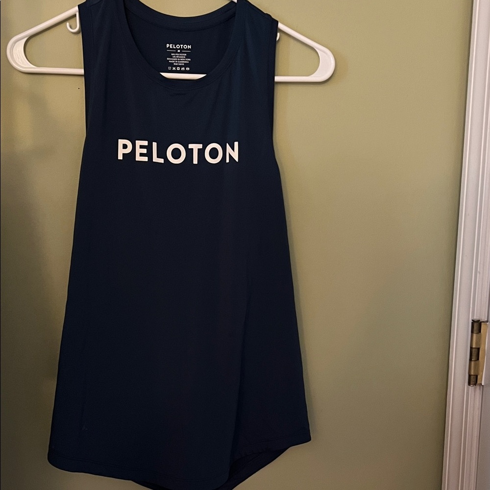 Peloton Navy Blue Women's Tank Top